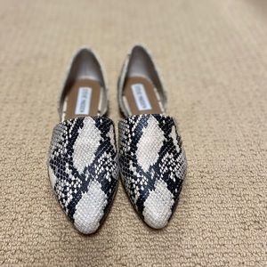 Steve Madden snakeskin shoes